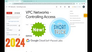 NEW 2024 VPC Networks  Controlling Access  qwiklabs  GSP213  With Explanation🗣️ [upl. by Yvonne106]