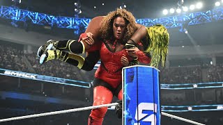 WWE 17 November 2024 Nia Jax vs Naomi Nia Jax used a ton of chaos to retain the Title SmackDown [upl. by Phyl]