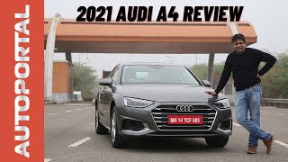 2021 Audi A4 Test drive review  Autoportal [upl. by Ignatius69]