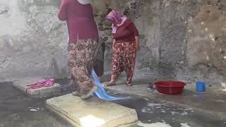 Amasya’da Roma Hamamında Çamaşır Yıkama Geleneği [upl. by Leland]