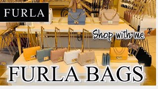 FURLA BAGS OUTLET 💞 sale 50 off 💞 shop with me at Furla [upl. by Llered889]