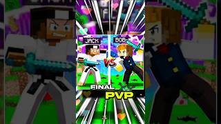 FINAL PVP of JACK vs BOB 🥷🏻⚔️ viral shorts minecraft gamerfleet [upl. by Squires]