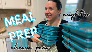 Meal Prep  Simplifying for Chronic Pain  Weightloss  Wellness Wednesday [upl. by Savina]