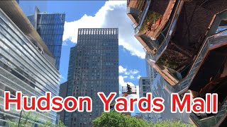 Walking tour Hudson Yards  New York City [upl. by Marinna361]