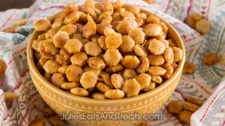 Taco Oyster Crackers Recipe [upl. by Honey804]