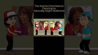 The Karma Chameleons Dancing to Saturday Night Skidmore shorts [upl. by Hgielyk611]