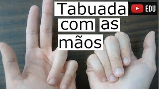 Tabuada com as Mãos [upl. by Ainessey]