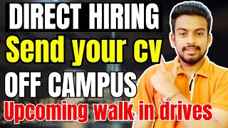 Direct Hiring  Biggest OFF Campus Drive For 2025 2024 2023 Batch  Fresher  Kn Academy Jobs [upl. by Demetrius]