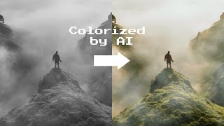 AutoColorize Black amp White Photos FOR FREE with AI [upl. by Shulman]