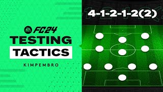 FINALLY not just CUTBACK GOALS with these 412122 Tactics  Testing Tactics EP05  EAFC 24 [upl. by Eustache]