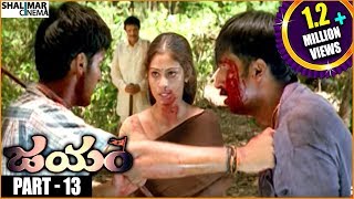 Jayam Telugu Movie  Part 1313  Nithin Gopichand Sadha  Shalimarcinema [upl. by Akered]