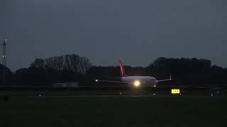 Corendon Airlines Europe B737800 Groningen Airport Eelde [upl. by Elboa]