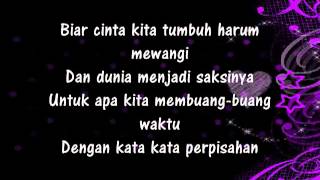 Cinta Kita Shireen Sungkar ft Teuku Wisnu lyric [upl. by Benisch139]