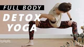 Yoga Detox Flow  Stoffwechsel amp Verdauung anregen Entgiften und Stress abbauen  35 Min [upl. by Mandie]