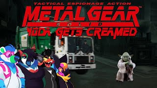 YODA GETS CREAMED BY A GARBAGE TRUCK  Metal Gear Solid  Part 2  Qweave [upl. by Yasnyl]