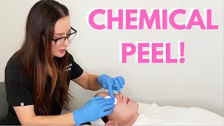 Performing a Glycolic Acid Chemical Peel  Dr Bartos Dermatology [upl. by Garrett]