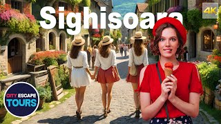 Sighisoara 2024  THE MOST BEAUTIFUL Medieval Town in Romania TRANSYLVANIA 🇷🇴  Walking Tour 4K [upl. by Eniamzaj459]