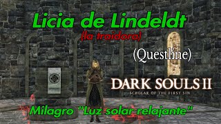 Licia de Lindeldt Questline Dark Souls 2 [upl. by Born183]