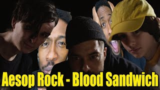 Family Is EVERYTHING  Aesop Rock  Blood Sandwich Official Video  Reaction [upl. by Ennavoj189]