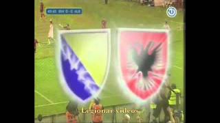 EURO 2012 BosniaHerzegovina 20 Albania BiH  Albanija Full Highlights 8102010 [upl. by Dorlisa]