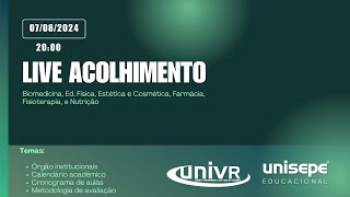 LIVE DE ACOLHIMENTO [upl. by Elnore]