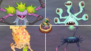 Ethereal Workshop Wave 7  All Monster Sounds amp Animations My Singing Monsters [upl. by Stargell815]