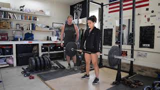 Barbell Stiff Legged Deadlift [upl. by Poler344]