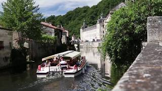 Visiting France Brantome on Market Day [upl. by Aiepoissac]