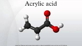 Acrylic acid [upl. by Hepsiba]