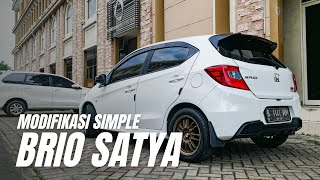 Modifikasi Brio Satya  Tampil Lebih Sporty [upl. by Leirbag263]