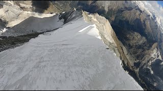 Exploring the Weisshorn Wingsuit Flight [upl. by Norret]