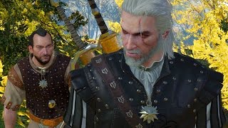 School of Snail Witcher Wannabe Quest 4 Options Witcher 3  Geralt in Velen [upl. by Leksehc]