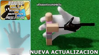 Nuevo JEBAITED Glove y Showcase Actualizacion SB  Slap Battles Roblox [upl. by Nothgiel]