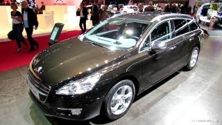 2013 Peugeot 508 SW  Exterior and Interior Walkaround  2012 Paris Auto Show [upl. by Gnol]