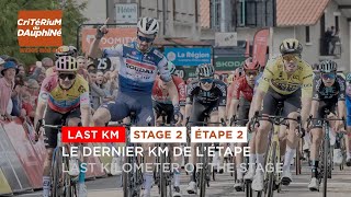 Last KM  Stage 2  Dauphiné 2023 [upl. by Mitchiner]