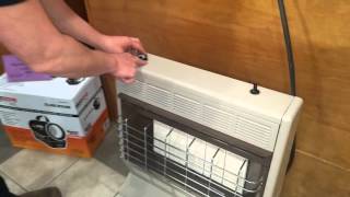 How to Light Your Gas Heater [upl. by Kirschner]