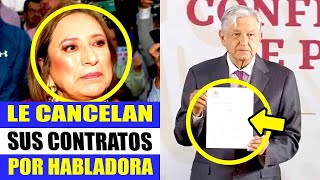 POR HABLADORES‼️AL DESCUBIERTO TODO ¡CANCELAN A LA OPOSICIÓN XOCHITL EN SHOCK [upl. by Hime]