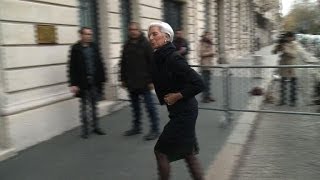 Arbitrage Tapie C Lagarde à la CJR face à S Richard [upl. by Sumer]