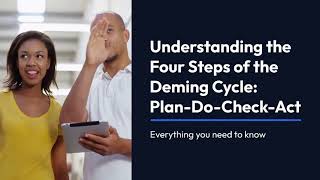 Understanding the Four Steps of the Deming Cycle PlanDoCheckAct [upl. by Waligore468]