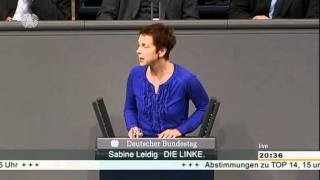 Sabine Leidig DIE LINKE Keine Liberalisierung des Buslinienfernverkehrs [upl. by Loriner160]