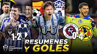 🚨TODOS los RESÚMENES y GOLES CONCACHAMPIONS IDA 4TOS de FINAL 2024 🏆 [upl. by Mitinger]