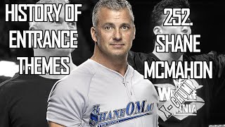 History of Entrance Themes 252  Shane McMahon WWE [upl. by Moya]