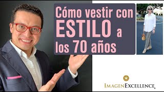 😍 Cómo vestir a los 70 años con ESTILO [upl. by Aital]