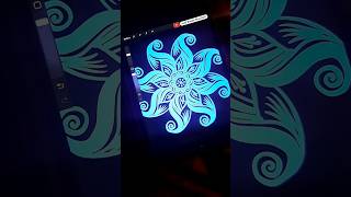 Creating Digital Mandala Art on the iPad Apple Pencil [upl. by Sekyere]