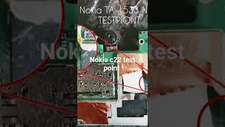 Nokia c22c32 test point [upl. by Inhsor810]