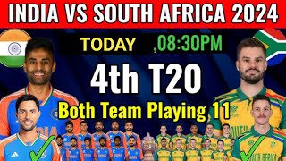 🚨INDIA vs SOUTH AFRICA Today Match Playing 11 Big Changes🔥  4th T20 Preview [upl. by Arracat]