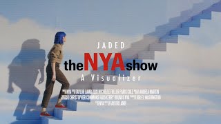 NYA JADED VISUALIZER Lyric Video [upl. by Sorips]