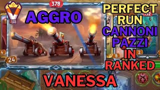 Perfect Run in Ranked con Vanessa Cannonazzi Aggro The Bazaar  Playthrough ITA [upl. by Christel670]