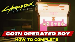 Coin Operated Boy JOB in Cyberpunk 2077  CAN YOU SAVE Brendan Theo Location [upl. by Nilatak]