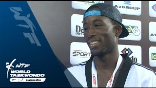 WTF INTERVIEW 2nd  CISSE CHEICK SALLAH CIV Male 80kg [upl. by Hubsher]